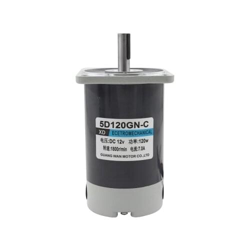DC12V / 24V 120W XD-5D120GN-CC DC permanent magnet motor speed control motor reversing Equipment DIY Accessories