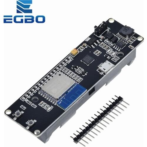 EGBO WeMos D1 ESP-Wroom-02 ESP8266 Nodemcu WiFi Module With 18650 Battery Charging