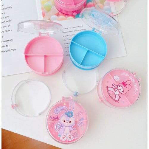 Creative Makeup Storage Box Cute Cartoon Drawer Storage House Desktop Plastic Organizer Jewelry Nail Polish Cosmetic Containers