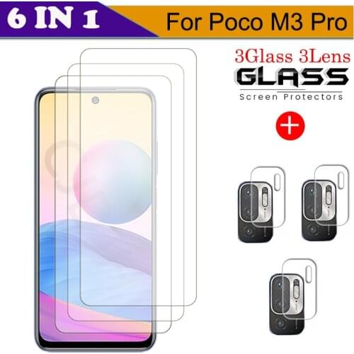 MukasGls Screen Protectors For Xiaomi Poco M3