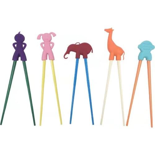 Cartoon Doll Hairstyle Chopsticks Toy Early Education Puzzle Children Chopsticks Baby Learning Chopsticks chopstick