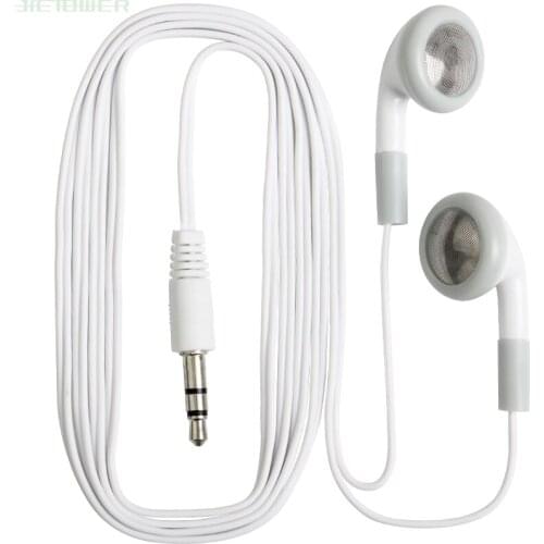 White Cheap Cheapest Disposable Eearphones Headphone Earbuds Earcup For Bus/Train/Plane/School/Tourism/gift 100pcs/lot
