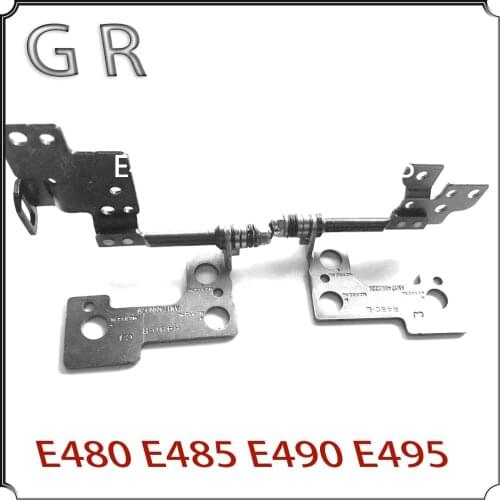 New Original for Lenovo ThinkPad E480 E485 E490 E495 Metal LCD Hinges Kit L + R FRU 01LW168