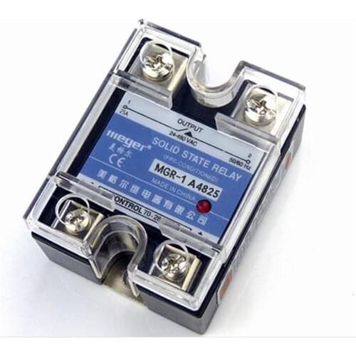 Single Phase Solid State Relays SSR MGR-1 A4825 25A AC-AC
