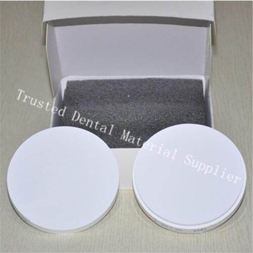 Wholesale 10 Pieces OD 98*16 MM Dental Lab Materials Wieland Dental Zirconia Blocks For Porcelain Prosthesis Milling Machine