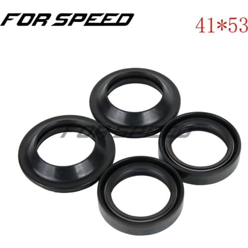 41x53 8/10.5 Front Fork Damper Oil Seal Dust Cover DC For XR250R VT750 ER-6N Ninja 650R AN400 XJR400 FZ400 R6 R1 Drag star 41*53