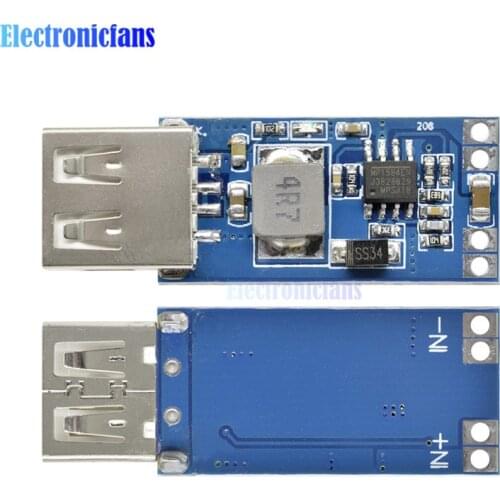 DC-DC 9V/12V/24V to 5V USB Step Down Power Module 2A Precise Vehicle Charger Buck Regulator Power Supply Module