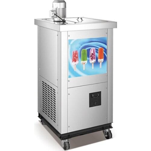 CE Approved 2018 Best Seller Professional Commercial Double Molds Ice Popsicle Making Machine/ Ice Lolly Machine
