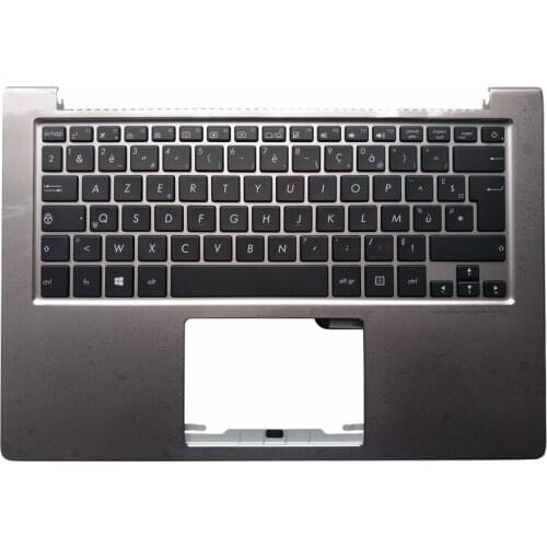Laptop Replacement Palmrest Cover With Keyboards Backlit for ASUS UX303 UB UX303U UX303UA UX303UB FR Keyboard