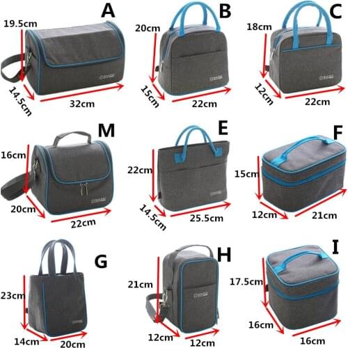 Thermal Insulation Cooler Lunch Bag Picnic Bento Box Fresh Keeping Ice Pack Food Fruit Storage Container Accessories Products