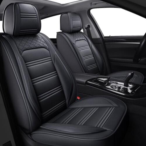 ZHOUSHENGLEE leather Universal Car Seat covers for Jeep all models Renegade Cherokee compass Grand Cherokee car accessories
