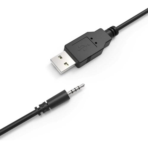 J-B-L headphone charging cable 2.5mm USB CHARGING CABLE BLACK 3FT 100CM
