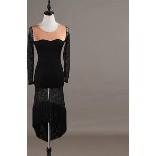 Customized latin dress women latin dance competition dresses salsa dress samba costumes latin practice dress dance wear woman