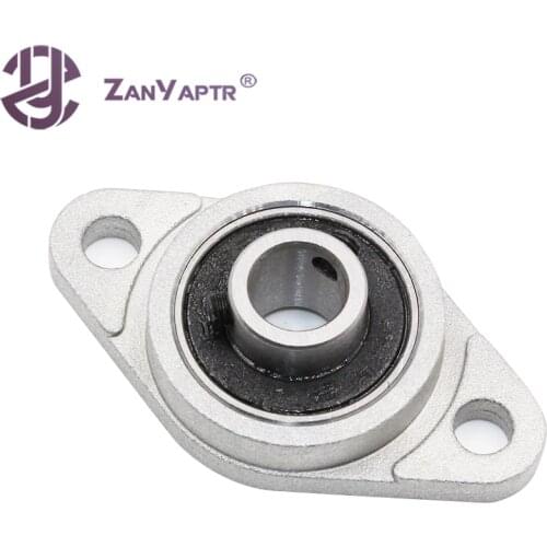 2Pcs KP08 or KFL08 Bore 8mm - Kirksite Bearing - Insert Bearing - Shaft Roller - Material Zinc Alloy