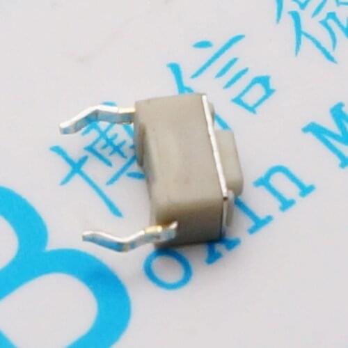 50PCS 3*6*4.3 mm 2pin DIP Tact Switch Push Button Touch Micro Switch 3x6x4.3H White Button