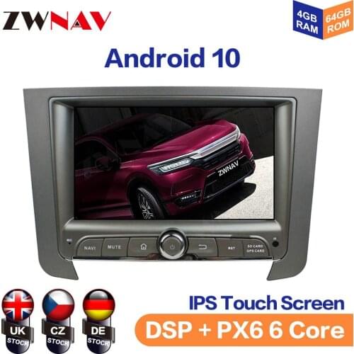 Car DVD Player Android 10 PX5/PX6 GPS Navigation For HYUNDAI REXTON 2014 Auto Radio Stereo Head Unit Multimedia Player DSP