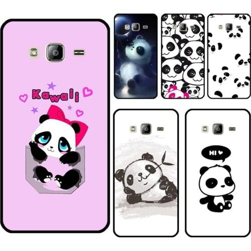 Cute Cartoon Panda For Samsung Galaxy J7 J1 J3 J5 2016 A3 A5 2017 A6 A8 J4 J6 Plus J8 A7 A9 2018 Case Cover