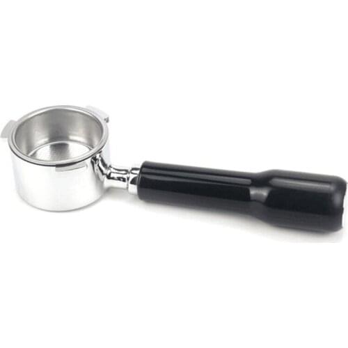 51mm Coffee Machine Filter Holder ECO680 685 Bottomless Portafilter with Wooden