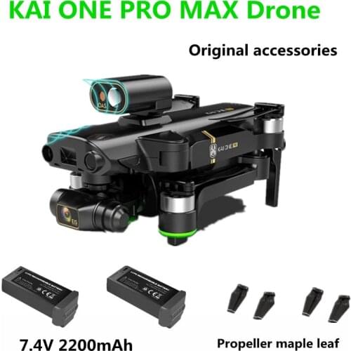 KAI ONE PRO MAX Drone Original Accessories Battery 7.4V 2200mAh Propeller Maple Leaf For KAI ONE MAX Drones Spare Parts