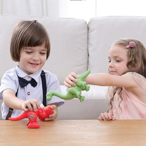 Electronic Lights & Music Dinosaur Magnetic Blocks Educational Toys For Children Funny Designer Magnets Assembling Bricks Toy