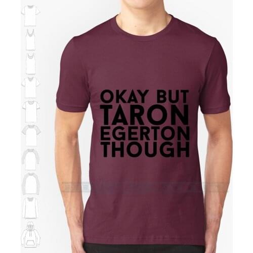 Taron Egerton Custom Design Print For Men Women Cotton New Cool Tee T shirt Big Size 6xl Taron Egerton Kingsman