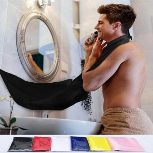 Good quality beard apron cloth for trim whiskers sidebums beard styling accessory for hairline facial hair shaping tool