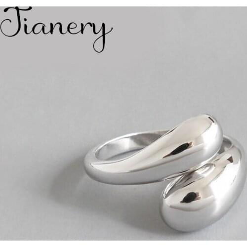 Personality Exaggerated Gothic Beads Ball Rings For Women Charm Engagement Jewelry Girls Open Finger Knuckle Rings