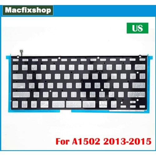 US Layout New A1502 Laptop Keyboard Backlight Replacement 2013 2014 2015 For Macbook Pro Retina 13 inch A1502 Keyboard Backlit