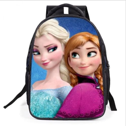 Cartoon Disney Frozen 2 Childrens School Bag Cute Frozen Elsa Anna 40cm Boy Girl Backpack Toys Kids Christmas Gift 3-15 Year