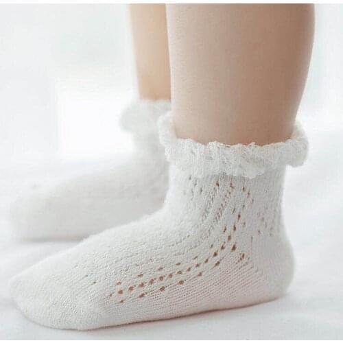 Summer thin baby socks large mesh breathable non-slip toddler baby socks 0-1-3 years old children transfer socks QM－047