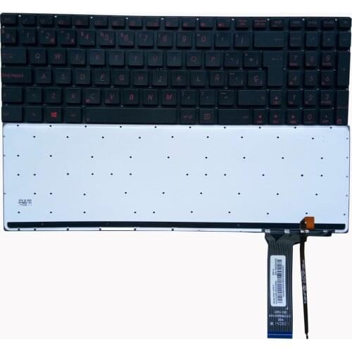 Replacement Keyboard For ASUS N56V N56VB N56VJ N56VM N56VV N56VZ SP Keyboard Backlit
