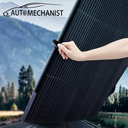 Sun Protector For Car Windshield Sun Shade Cover Anti-UV Car Front Window SunShade Curtain Auto Protection Accessories 45cm/70cm