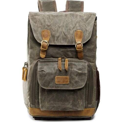 Camera Bag Digital Dslr Bag Waterproof Shockproof Canvas Camera Backpack Backpack For SLR Digital Camera Video Photo Bag