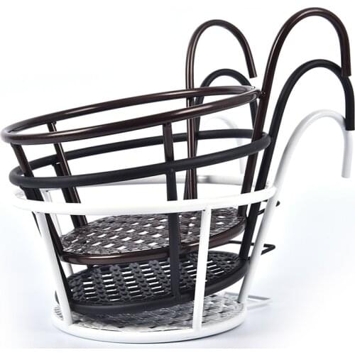 Hanging Type Versatile Lightweight Metal Plants Stand Plant Shelf Rack For Indoor Balcony Flower Stand Green Hanging Orchid