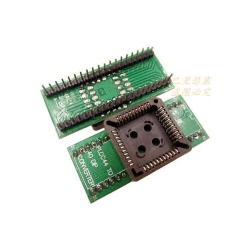 10pcs PLCC32 to DIP32 PLCC44 to DIP44 programmer IC adapter socket
