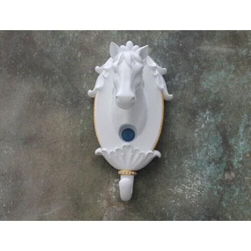 2015 Newest horse head doorbell , European fashion doorbell,three colors optional, battery or plug power optional 1to1