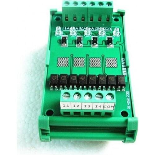 4-channel transistor MOSFET drive board module module PLC photoelectric isolation module