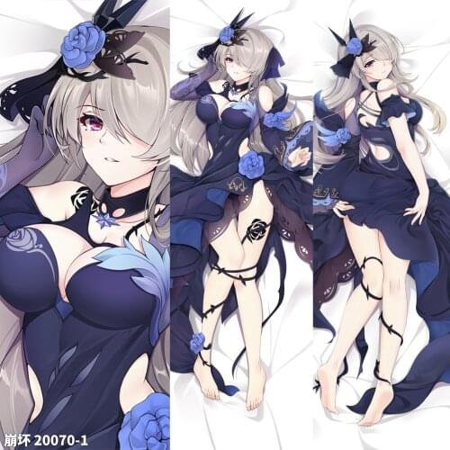 Anime Rita Rossweisse Honkai Impact 3 Dakimakura 2WAY Hugging Body Pillow Case Cosplay Japanese Game Otaku Pillow Cushion Cover