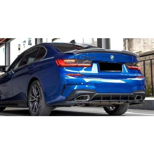 Suit For Bmw 2020 New 3-series G20g28 Refitting Small Surrounding Carbon Fiber 380 Lip Rear Spoiler