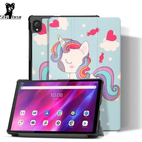 Case for Lenovo Tab K10 2021 10.3 Inch Tablet Slim Protective Cover for Lenovo TB-X6C6 + Film +Stylus