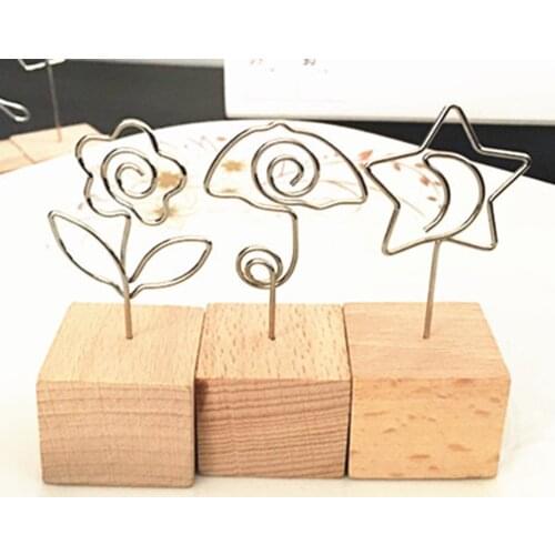 DDAYUP Wooden Paper Clips