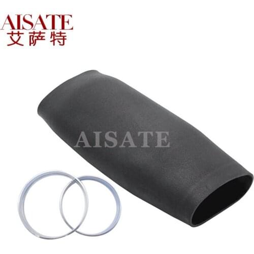 For BMW X5 X6 E70 E71 E72 Rear Rubber Sleeve Steel Ring Pneumatic Suspension Spring Rubber Bladder Air sleeve 37126790078