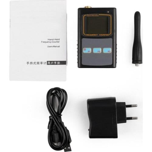 IBQ101 Frequency Meter Tester Counter IBQ-101 Bugs RF Wireless Camera Scanner Detector for Radio Transceiver GSM Monitor Checker