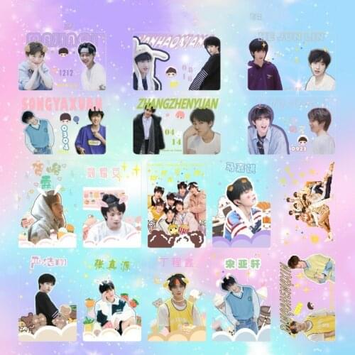 KPOP 1PCS TNT Teens in Times Transparent Card Photo Card Fans Collection Gifts a64