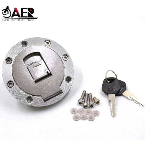 JAER Fuel Gas Tank Cap Cover Lock Set for Yamaha RZ250 RZ350 TDR250 TZR150 TZM150 TZR250 FZR250RR FZR400RR XJ600N XJ600S TDR125