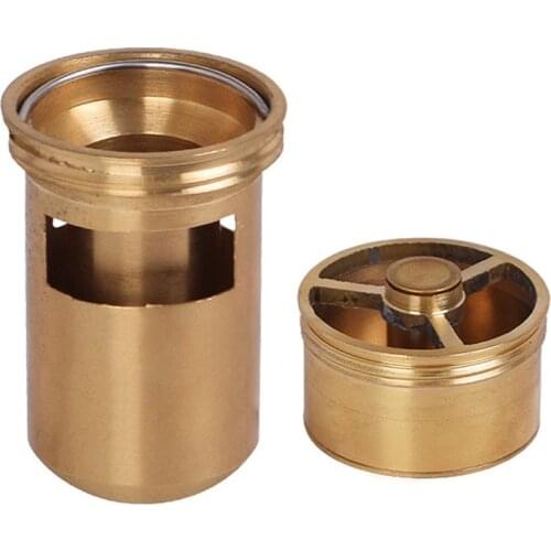 Brass Floor Drain Deodorant Valve Odor-resistant Drain Core Anti-fouling Floor Drain Core Kitchen Bathroom Accessories