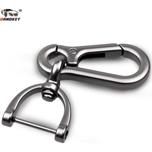 Dandkey Metal Holder Fashion Remote Car Keyring Multifunction For Honda Toyota VW BMW Saab Cadillac Jeep Dodge Benz Car Keychain