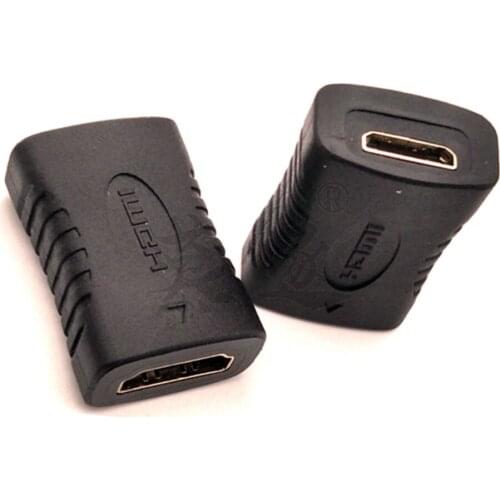 MINI HDMI- compatible Female toHDMI Female Adapter Coupler Connector Converter For HDTV 1080P HDMI Adapter