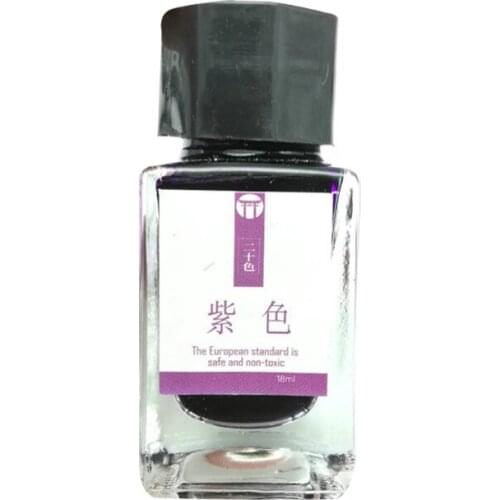 20 Colors Pen Inks Calligraphy Pen Set Smooth Writing for Drawing Art Decoration K92C