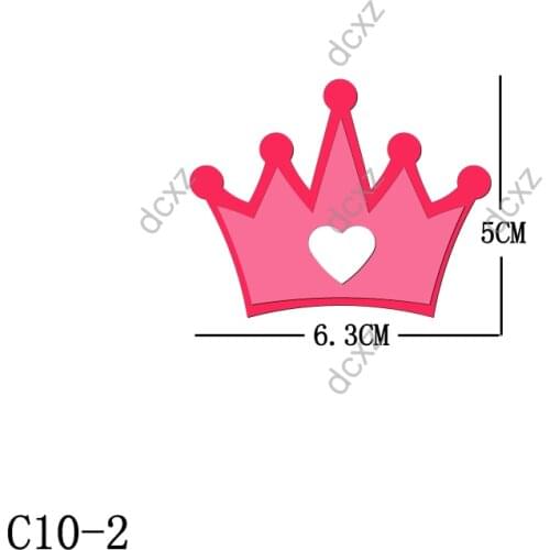 New Princess, crown, card, DIY, cake, decorations Wooden die Scrapbooking C-10-2 Cutting Dies